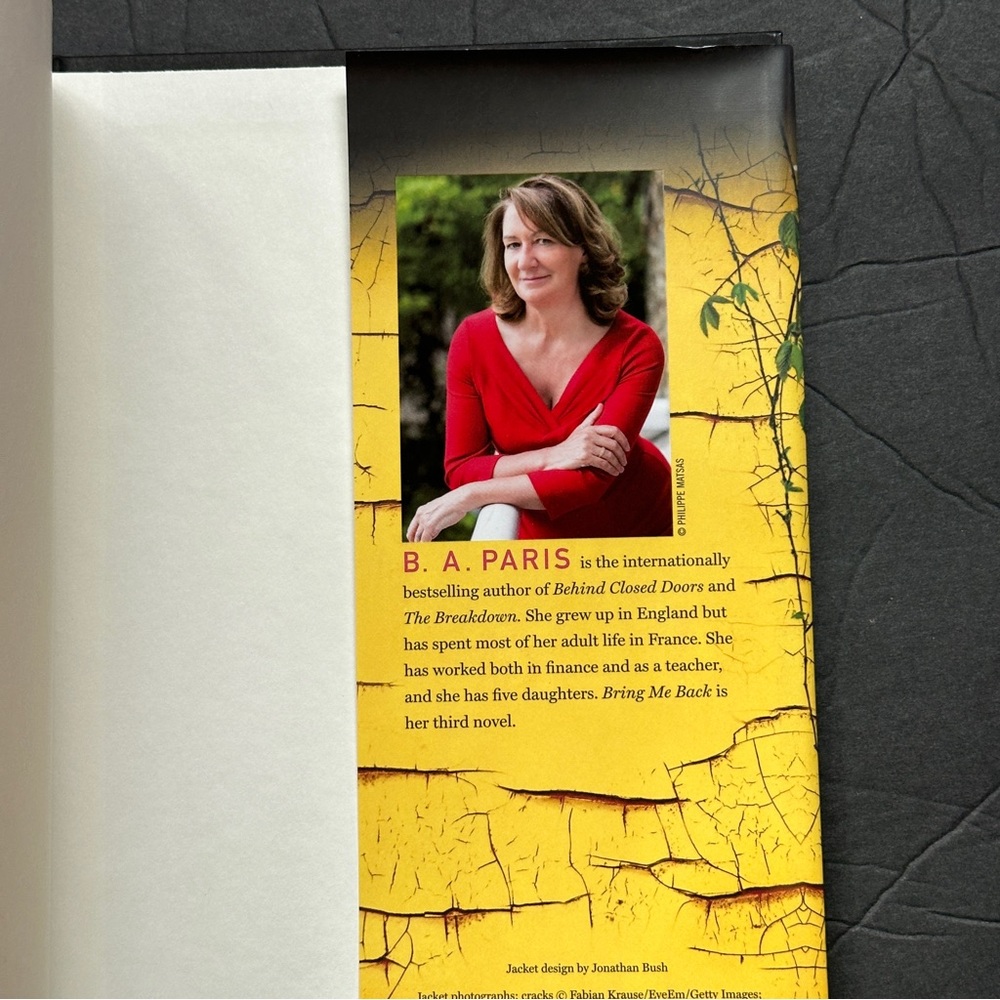 Bring Me Back: A Novel by B.A. Paris | Fiction, Thriller | Hardcover Book - Picture 4 of 10